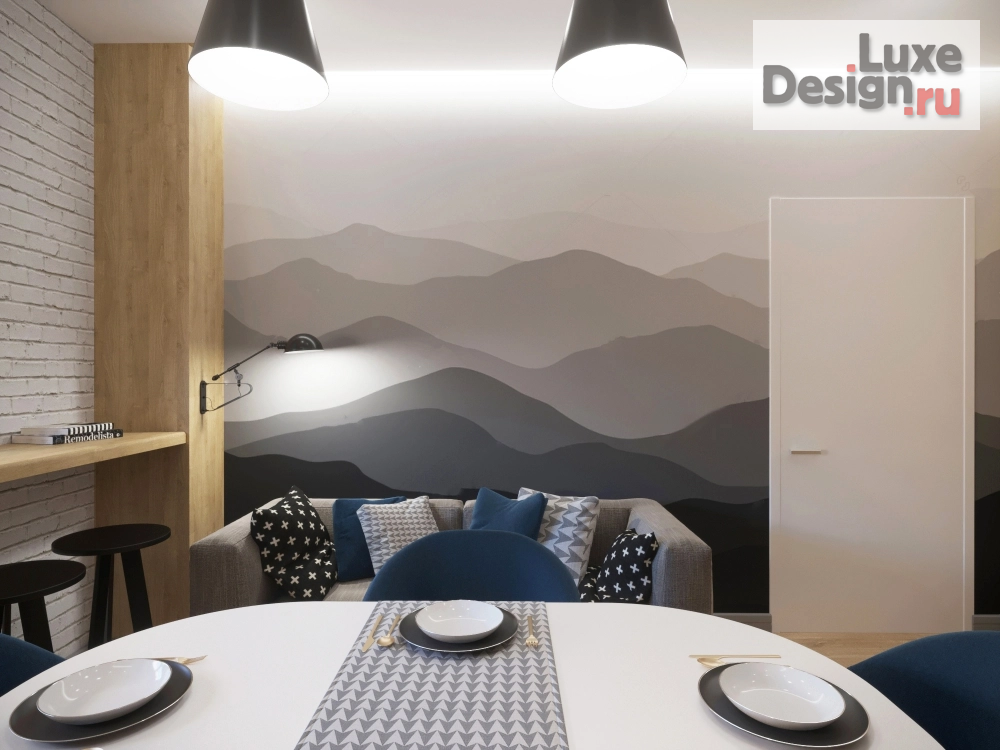 Дизайн интерьера двухкомнатной квартиры "2-х комнатная квартира для молодой семьи в ЖК "Ньютон". г.Челябинск" (фото 13) от дизайнера Горшкова Кристина Дизайн интерьера двухкомнатной квартиры "2-х комнатная квартира для молодой семьи в ЖК "Ньютон". г.Челябинск" (фото 13)