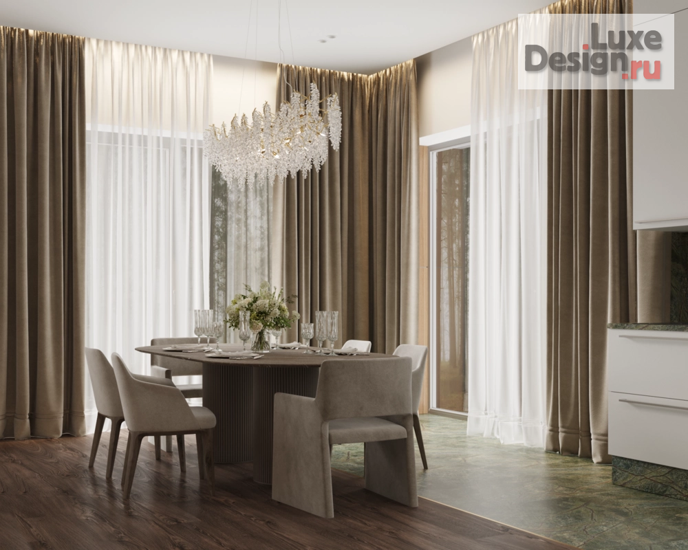 Дизайн интерьера коттеджа "Проект загородного дома" (фото 4)