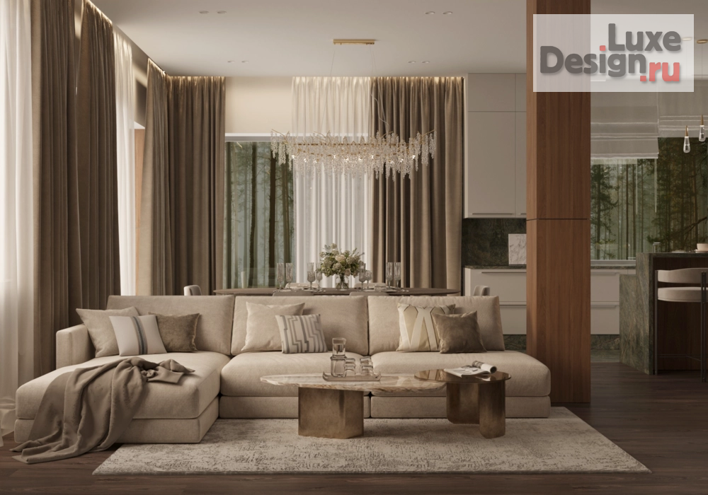 Дизайн интерьера коттеджа "Проект загородного дома" (фото 2)