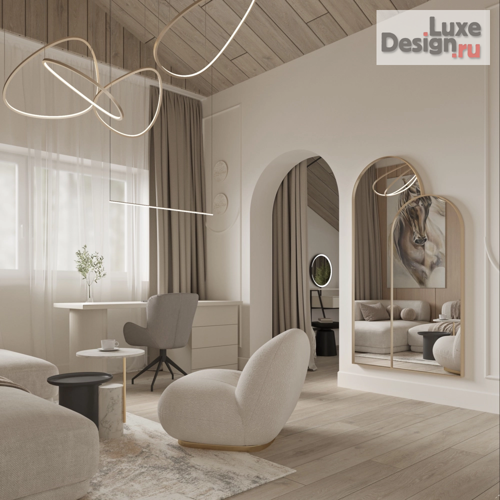 Дизайн интерьера коттеджа "Проект загородного дома" (фото 30)