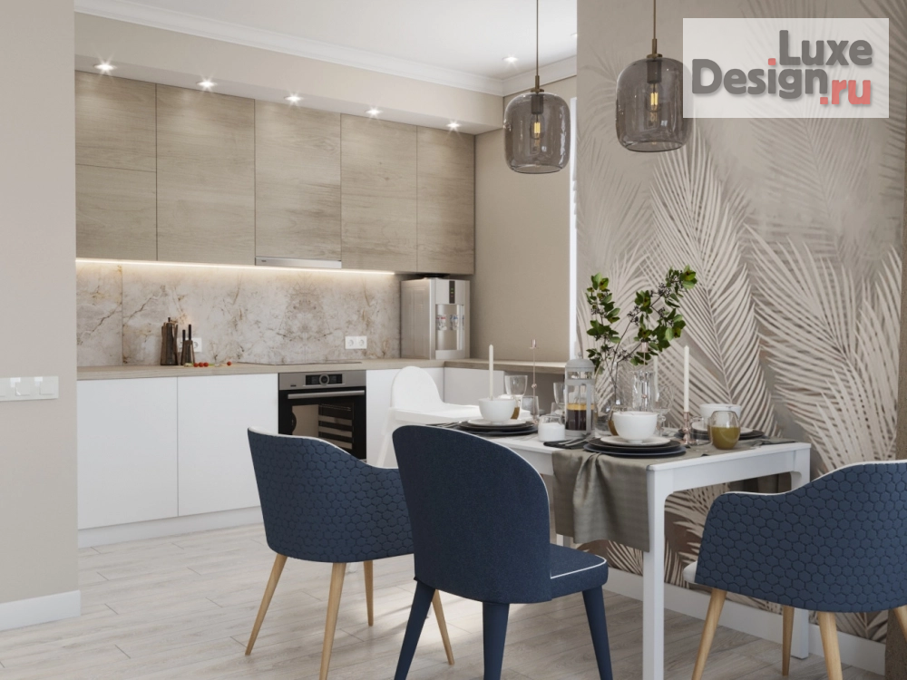 Дизайн интерьера трехкомнатной квартиры "ЖК "Манхеттен" " (фото 5)