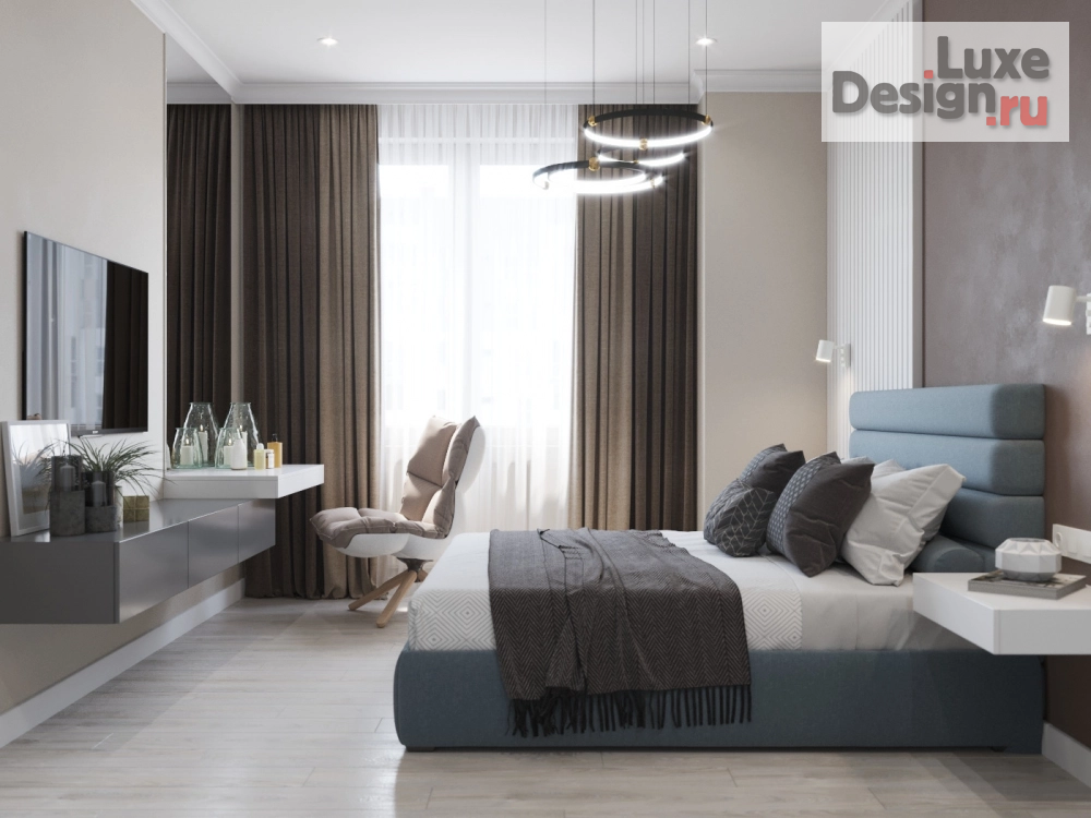 Дизайн интерьера трехкомнатной квартиры "ЖК "Манхеттен" " (фото 8)