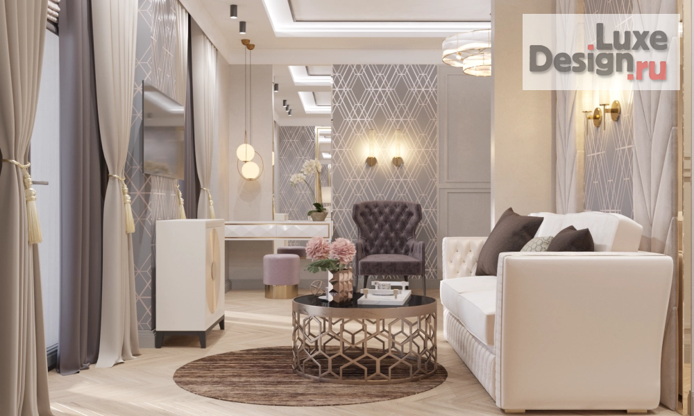 Дизайн интерьера отеля "Резиденция высокопоставленного лица" (фото 3)