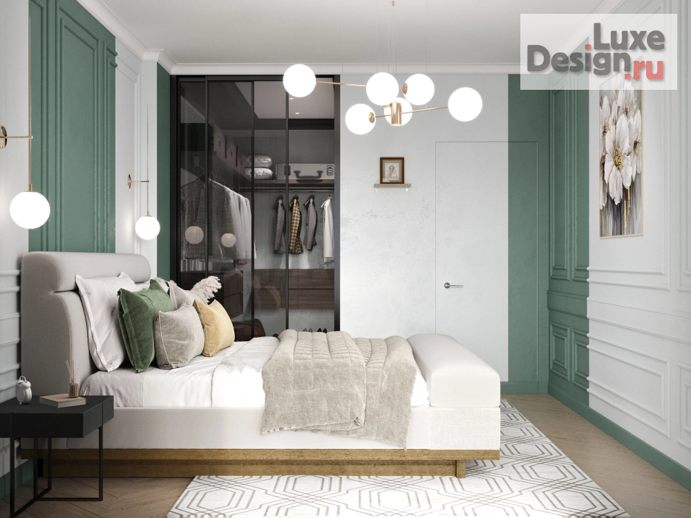 Дизайн интерьера двухкомнатной квартиры "Квартира в ЖК Лесопарковый" (фото 14)