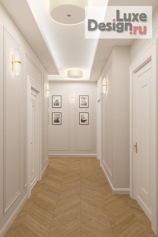 Дизайн интерьера трехкомнатной квартиры "Квартира в ЖК Ньютон" (фото 9)