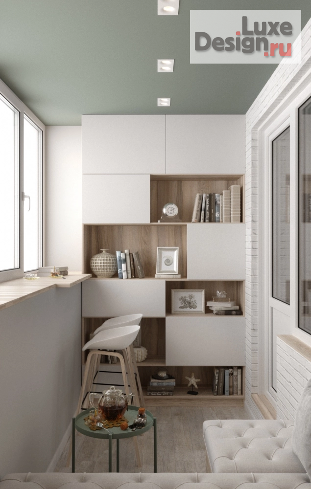 Дизайн интерьера лоджии "Балкон" (фото 1)