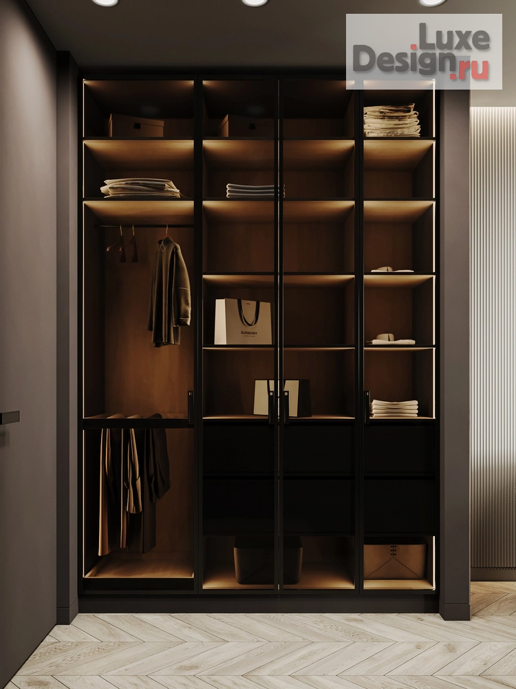 Дизайн интерьера спальни "Мастер спальня Дзержинск" (фото 9)