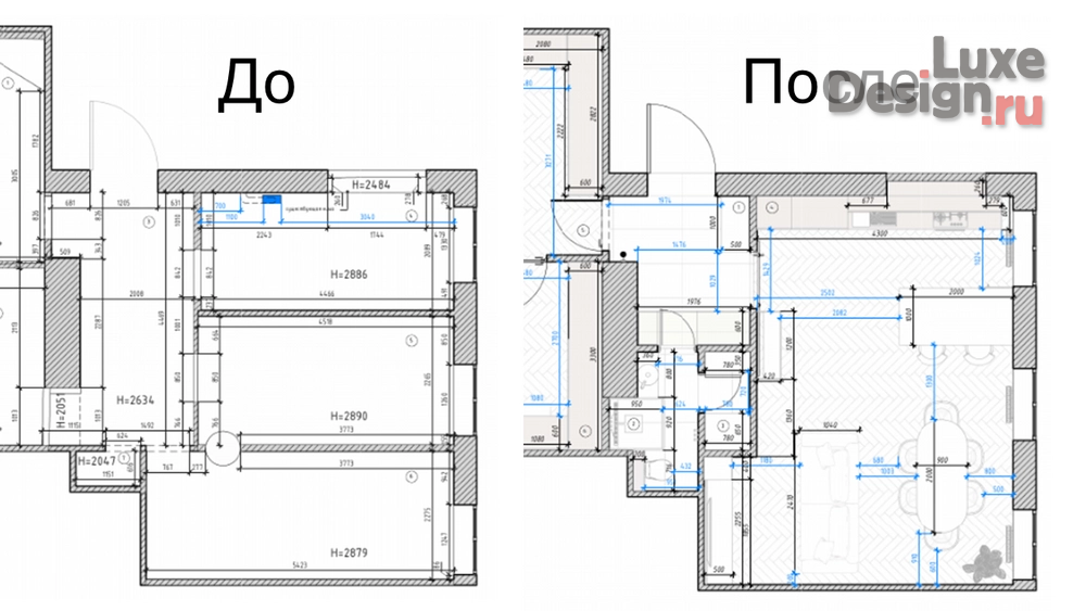 Дизайн интерьера гостиной "Кухня-гостиная на Петроградке" (фото 13)