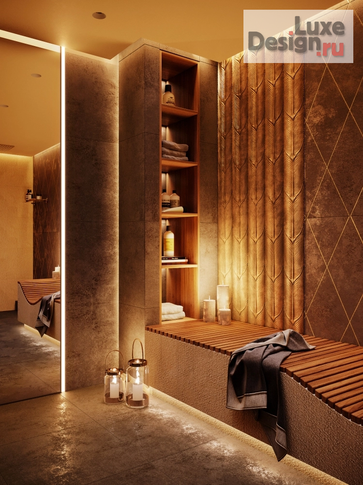Дизайн интерьера ванной "Домашнее спа" (фото 8)