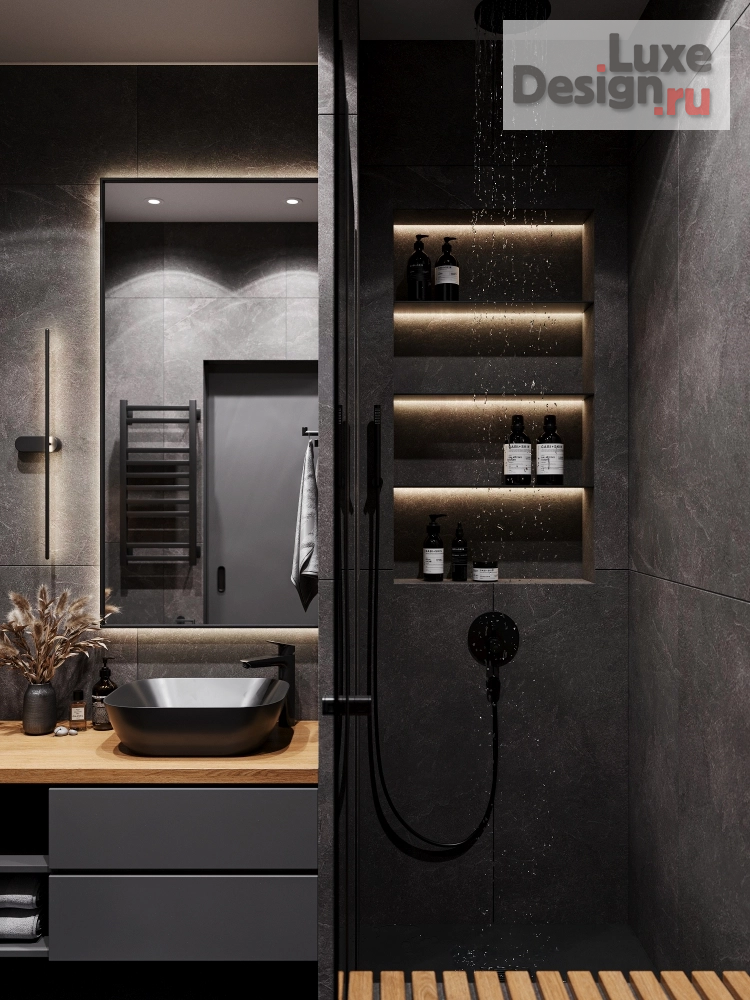 Дизайн интерьера ванной "Мастер-спальня на Макеева" (фото 15)