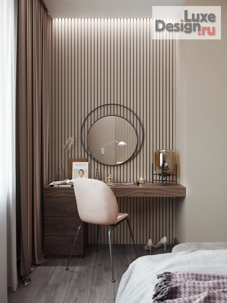 Дизайн интерьера спальни "Стильная спальня" (фото 3)
