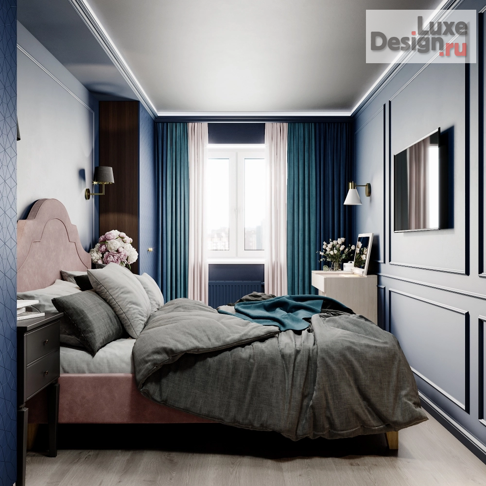 Дизайн интерьера спальни "Спальня в Норильске" (фото 2)