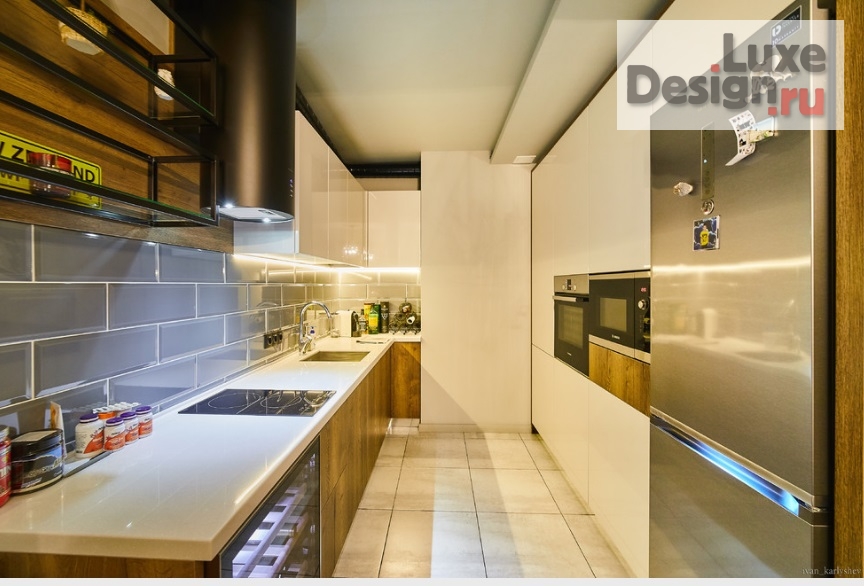 Дизайн интерьера квартиры "Холостяцкая студия" (фото 2)