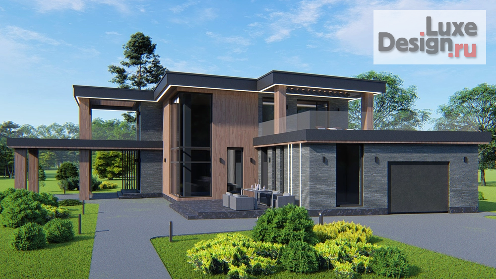 Частная архитектура "Современные прерии" (фото 3)