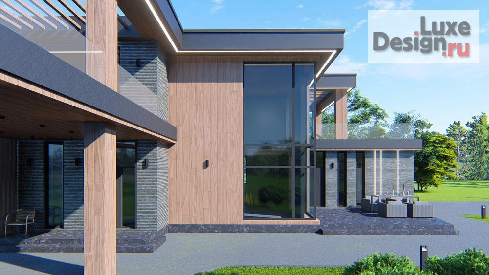 Частная архитектура "Современные прерии" (фото 4)