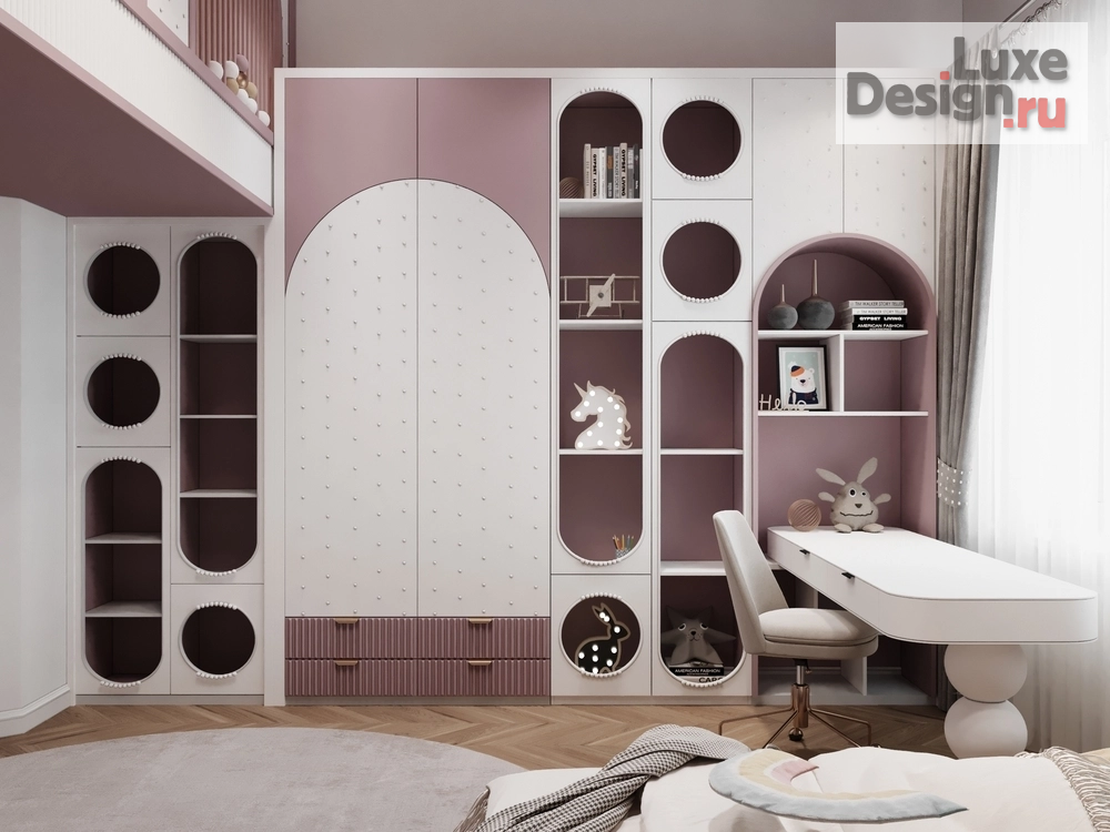 Дизайн интерьера частного дома "детская " (фото 7)