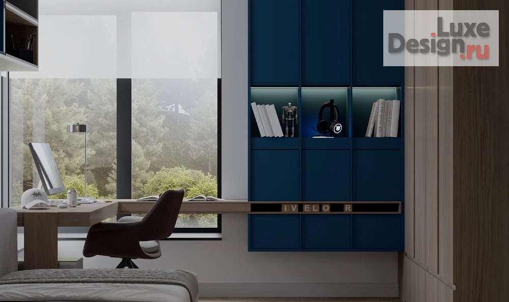 Дизайн интерьера коттеджа "СФ" (фото 2)