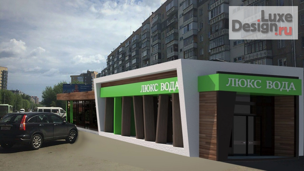 Дизайн арт-объекта "Дизайн-проект  нового фирменного отдела Люкс Воды " (фото 15)