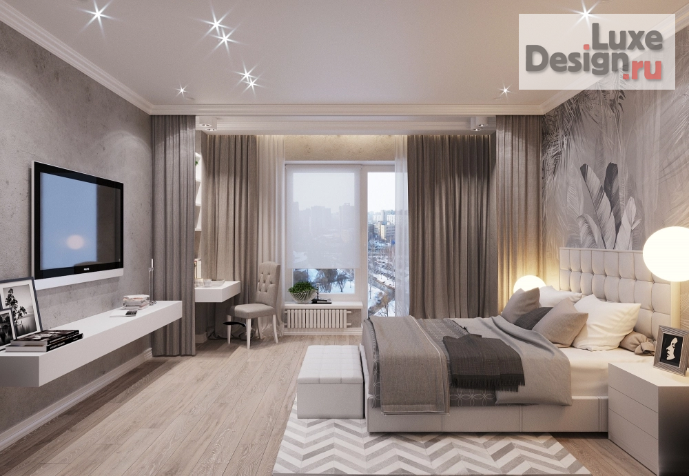 Дизайн интерьера трехкомнатной квартиры "микс " (фото 2)