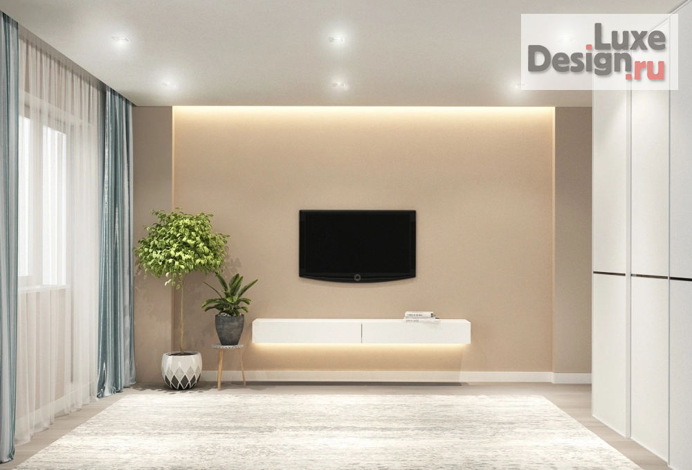 Дизайн интерьера спальни "На берегу моря" (фото 3)