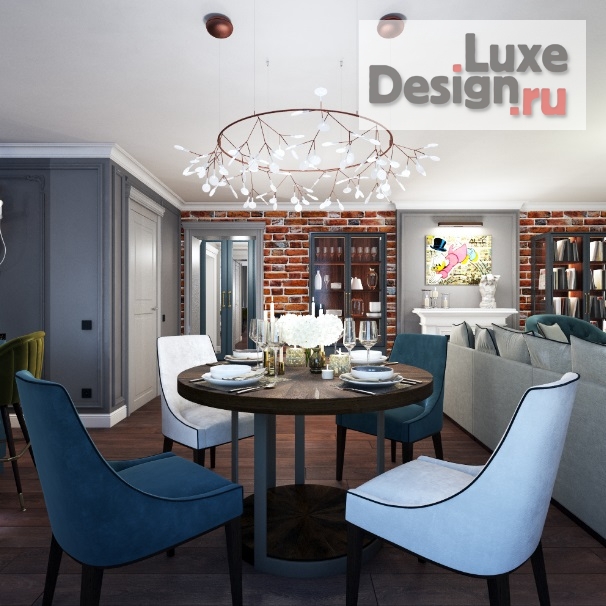 Дизайн интерьера квартиры " Квартира 120 кв.м. в Екатеринбурге" (фото 4)