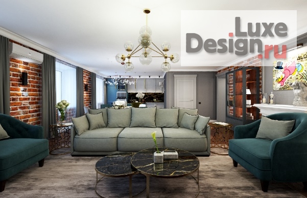 Дизайн интерьера квартиры " Квартира 120 кв.м. в Екатеринбурге" (фото 5)