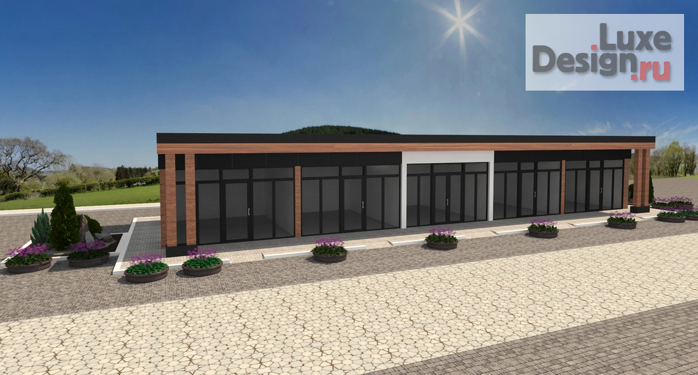 Общественная архитектура "Торговый павильон" (фото 1)