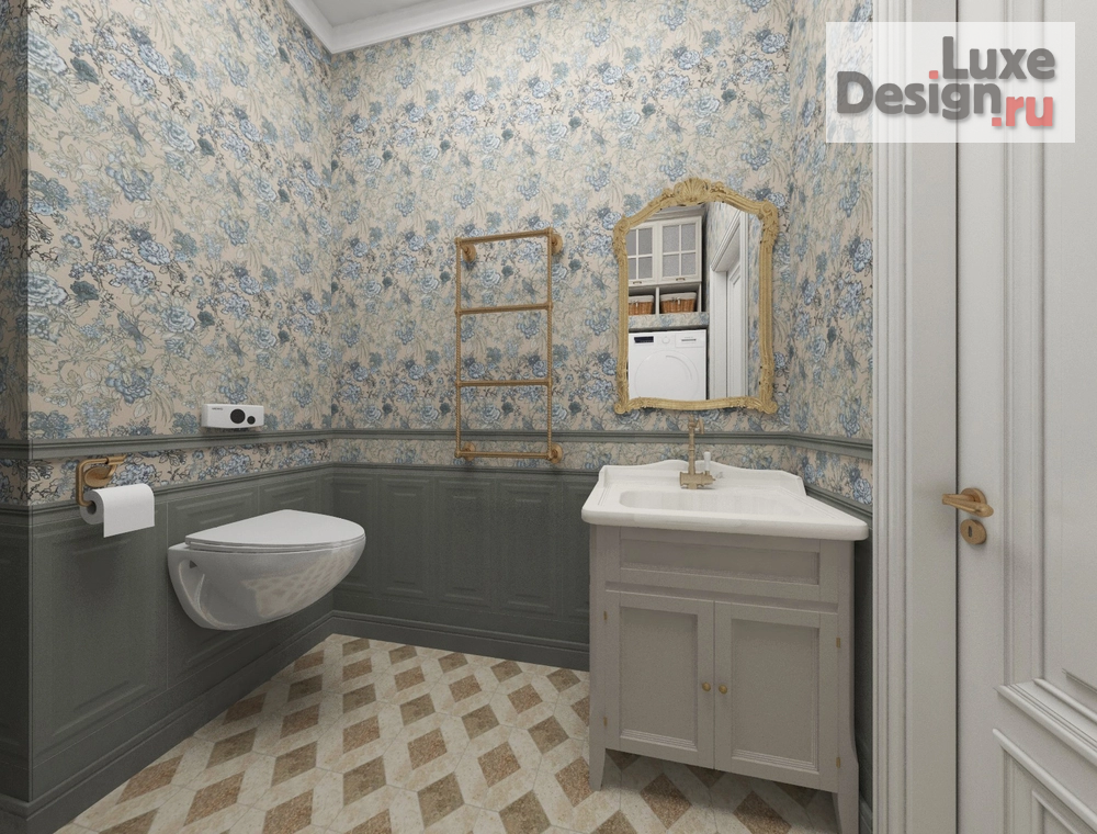 Дизайн интерьера ванной "Душевая комната" (фото 2)