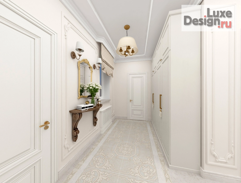 Дизайн интерьера частного дома "Прихожая" (фото 1)
