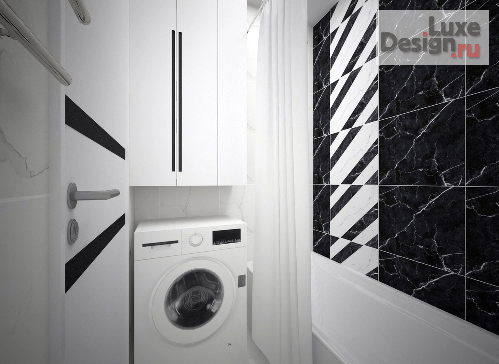 Дизайн интерьера квартиры "Ванная" (фото 1)