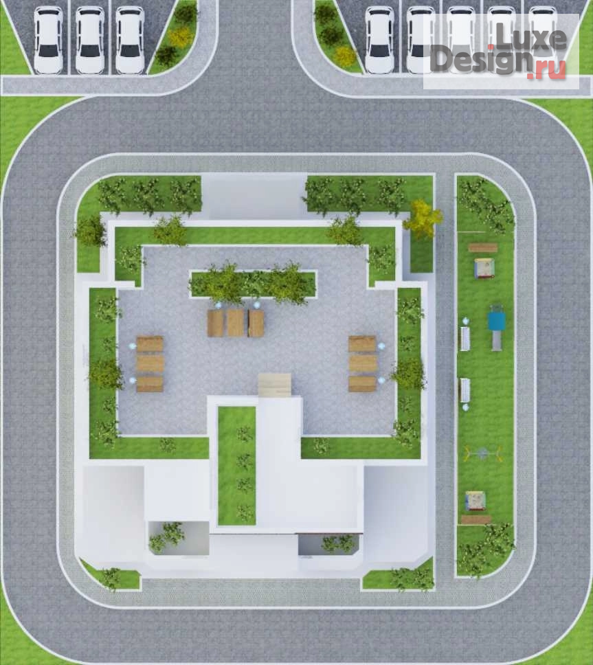 Частная архитектура "Малоквартирный жилой дом" (фото 4)