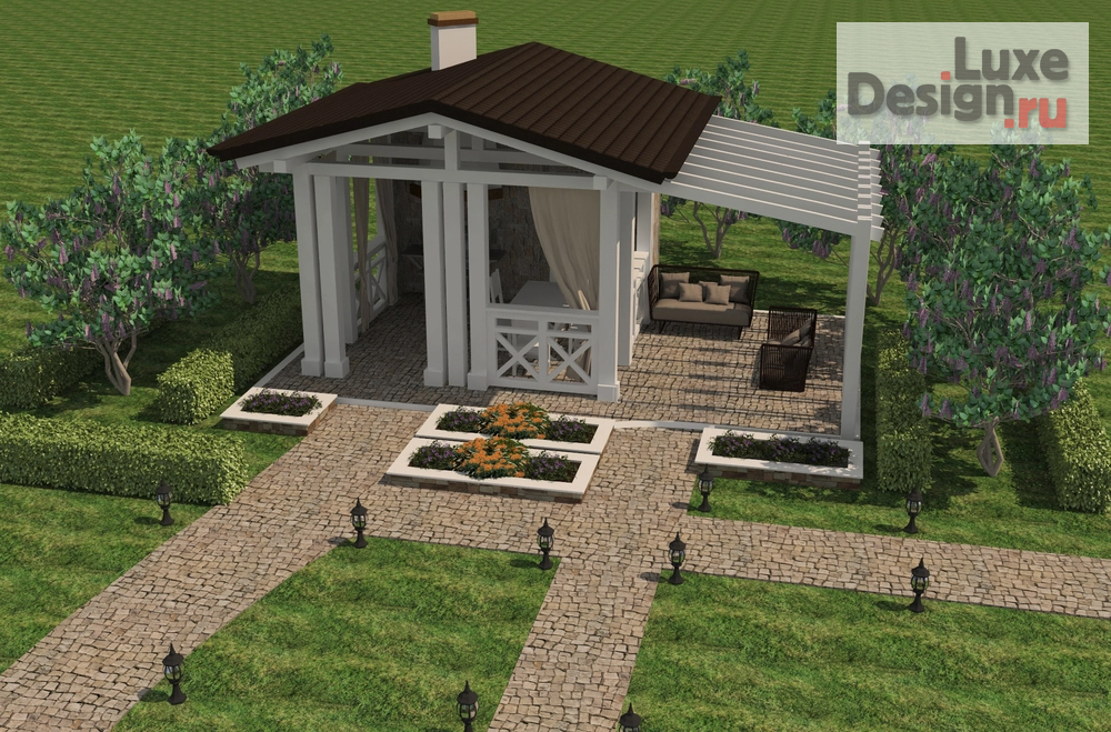 Частная архитектура "Беседка" (фото 1)