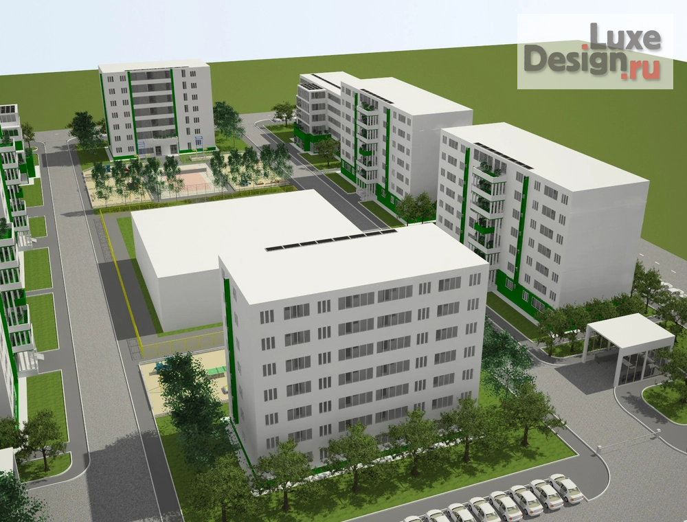 Общественная архитектура "Жилая застройка" (фото 2)