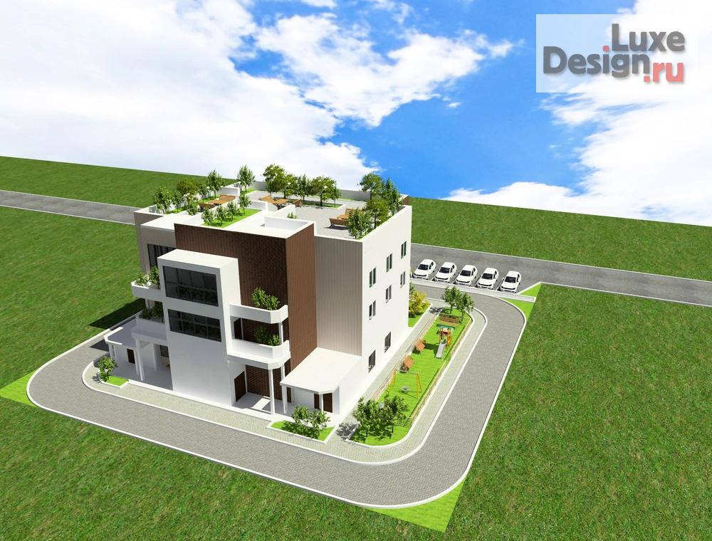 Частная архитектура "Малоквартирный жилой дом" (фото 3)