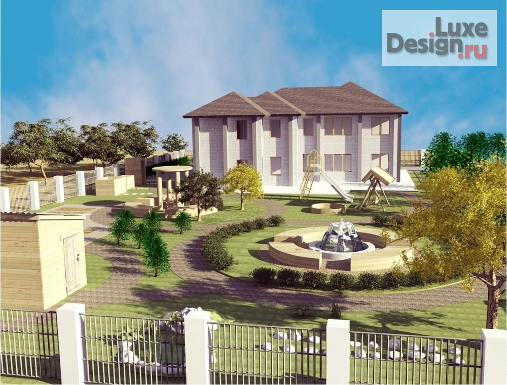 Ландшафтный дизайн "Ландшафтный дизайн участка" (фото 1)