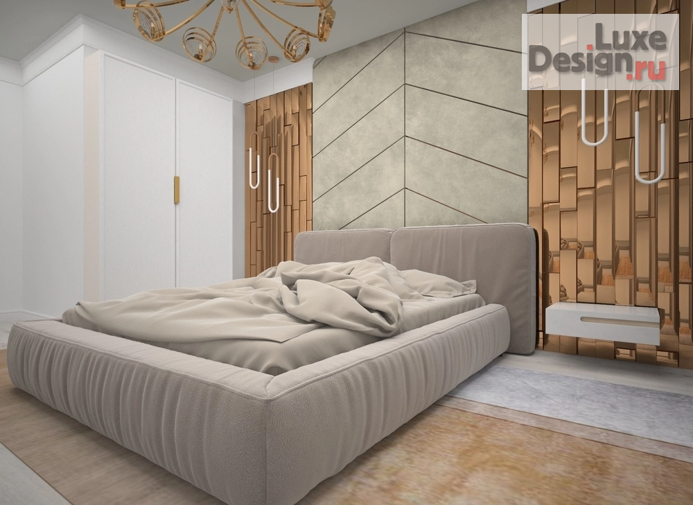 Дизайн интерьера квартиры "Спальня" (фото 2)