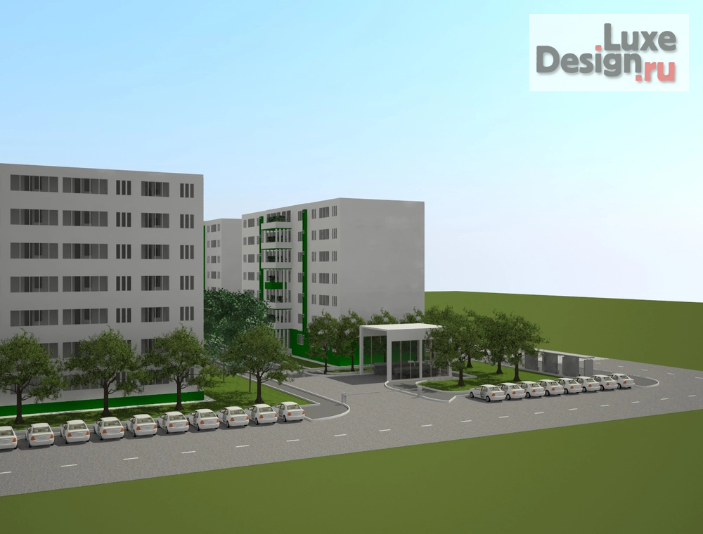 Общественная архитектура "Жилая застройка" (фото 4)