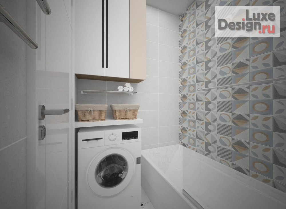 Дизайн интерьера квартиры "Ванная" (фото 1)