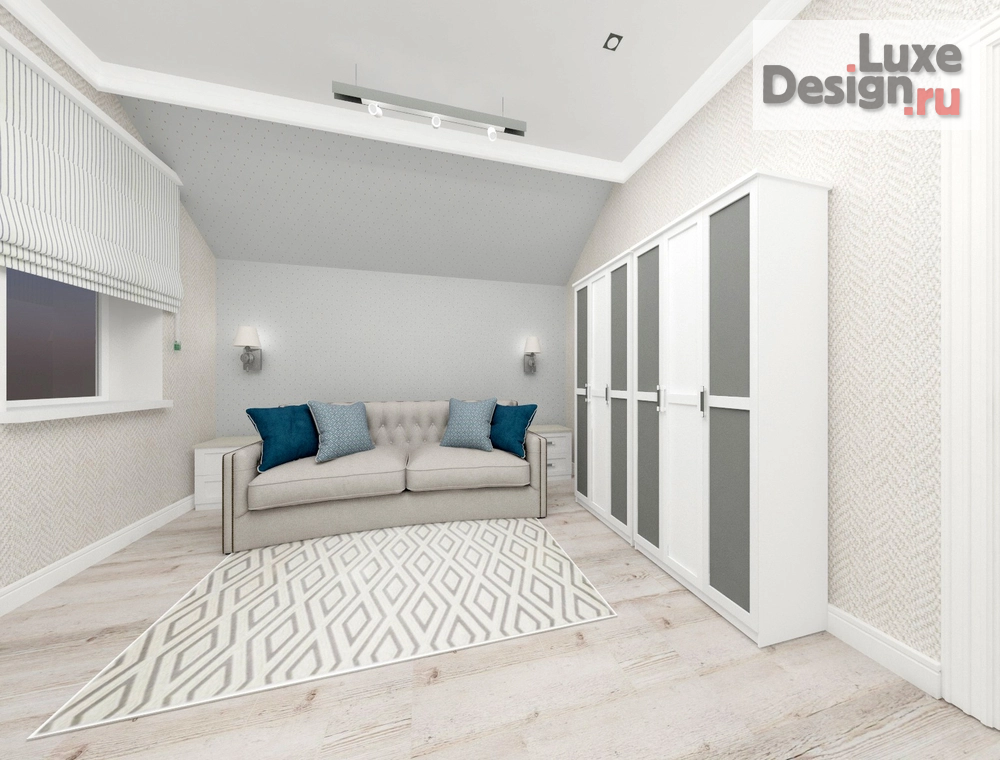 Дизайн интерьера коттеджа "Детская комната" (фото 1)