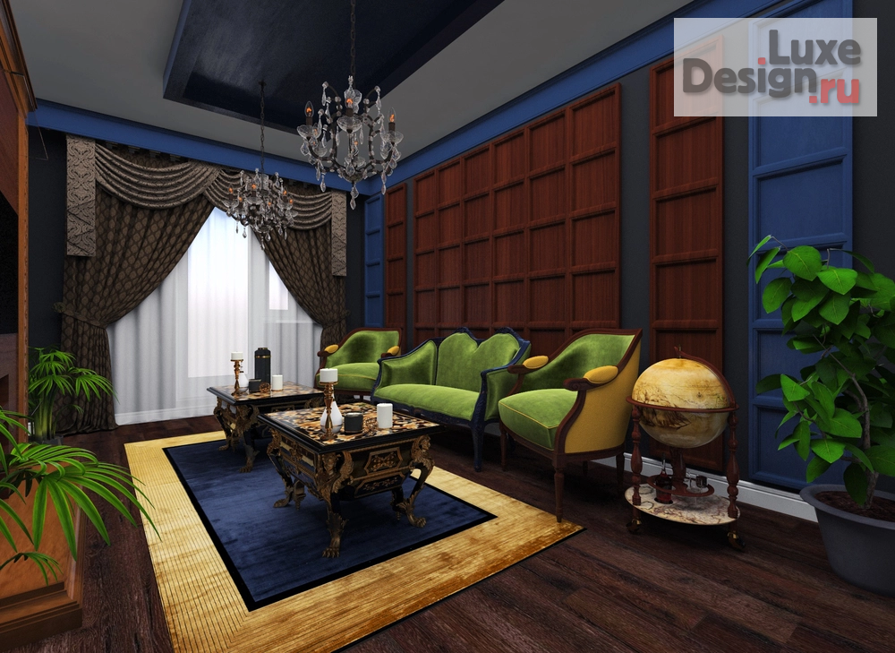 Дизайн интерьера гостиной "гостиная" (фото 1)