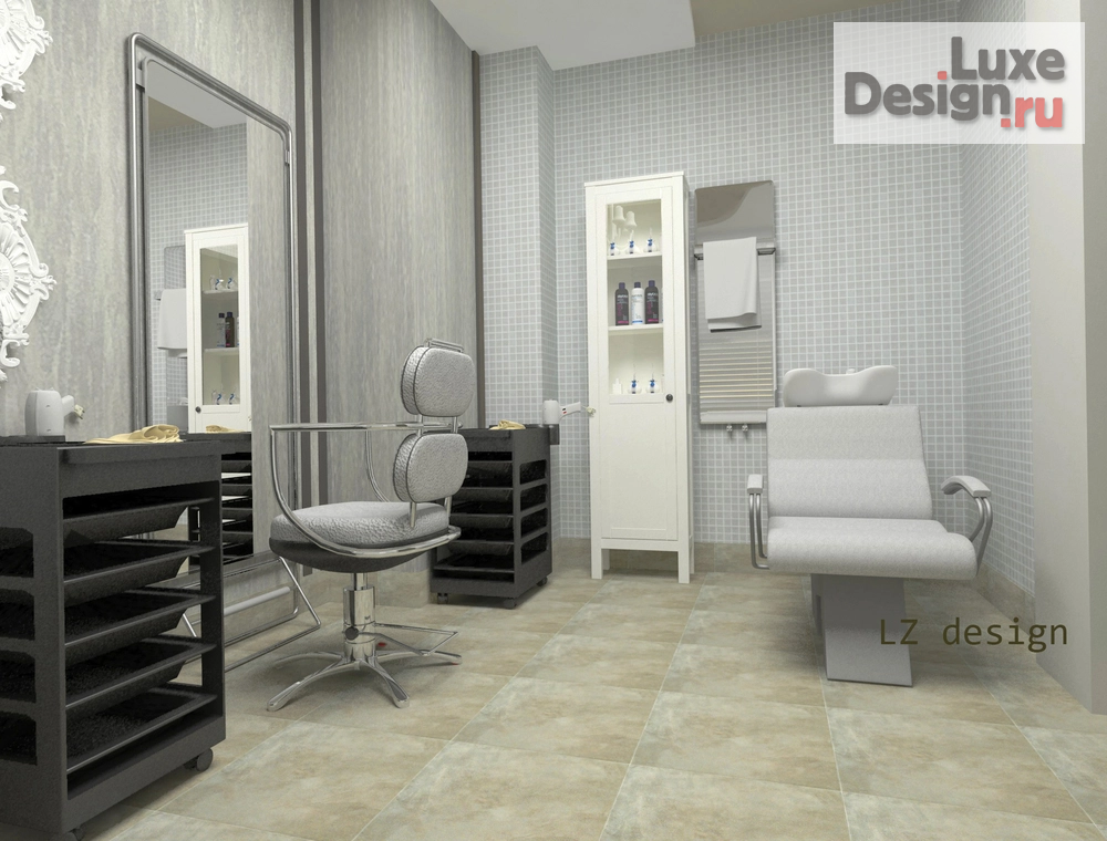 Дизайн интерьера кабинета "Парихмахерский зал" (фото 2)