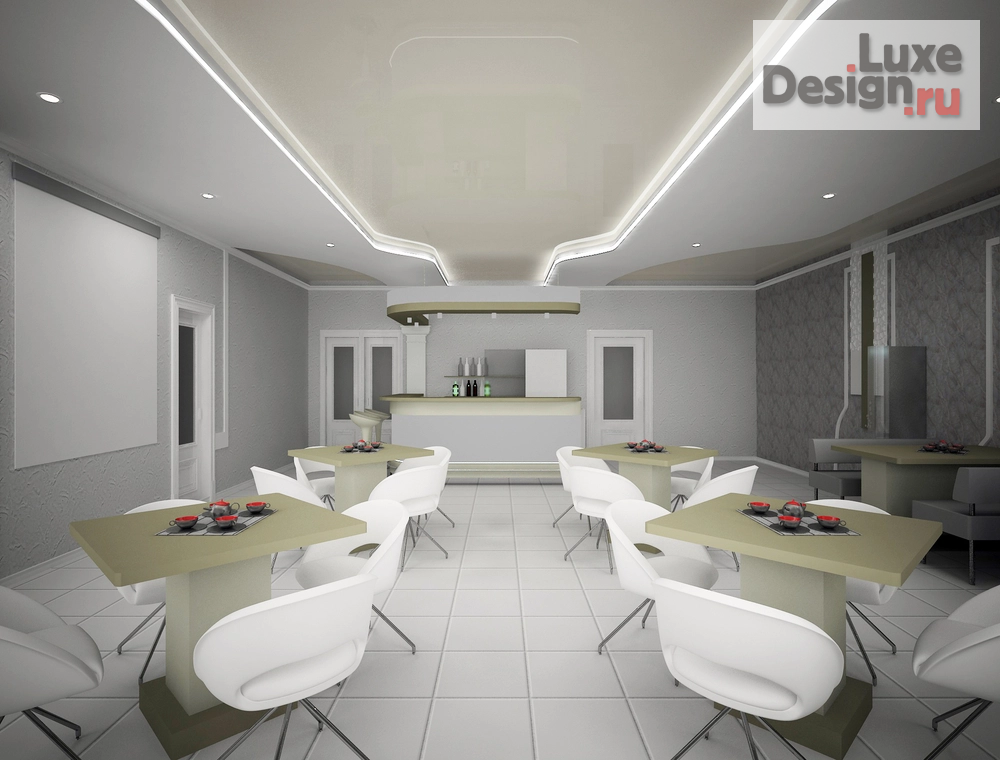 Дизайн интерьера кафе "Кафе" (фото 1)