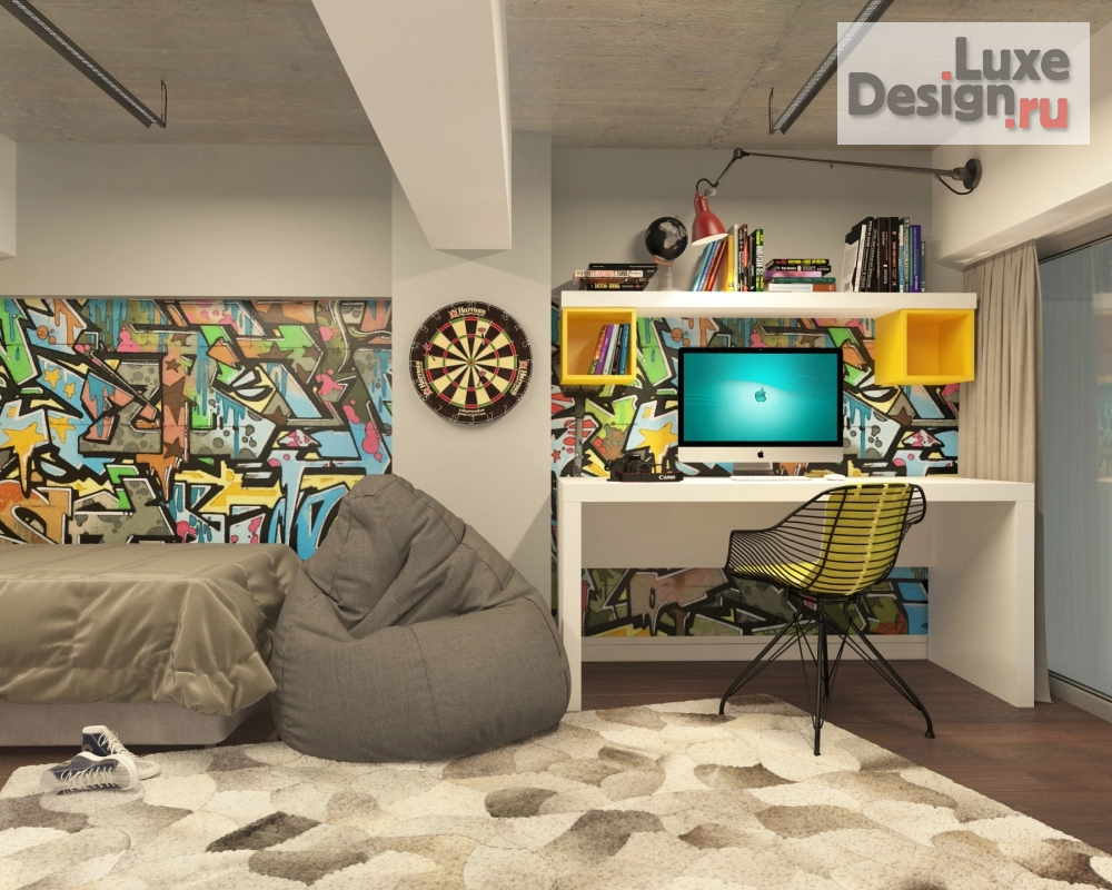 Дизайн интерьера трехкомнатной квартиры "квартира в жк Лесопарковый в Челябинске" (фото 45)