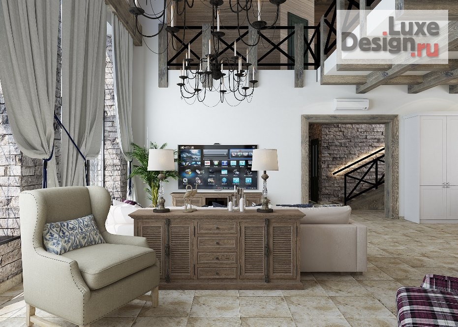 Дизайн интерьера загородного дома "Aristocratic chalet " (фото 4)
