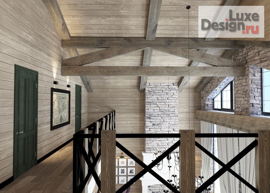 Дизайн интерьера загородного дома "Aristocratic chalet " (фото 13)