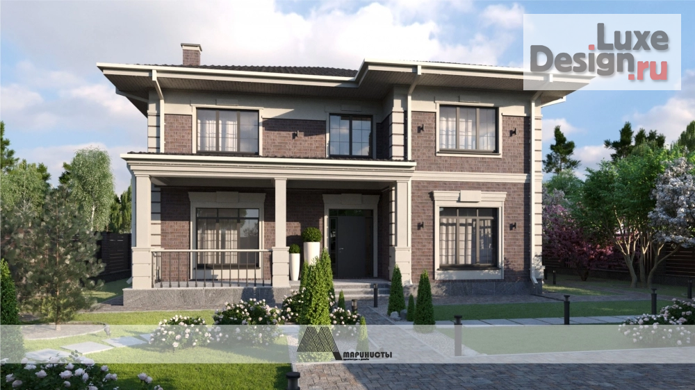 Частная архитектура "Загородный дом в Подмосковье " (фото 2)