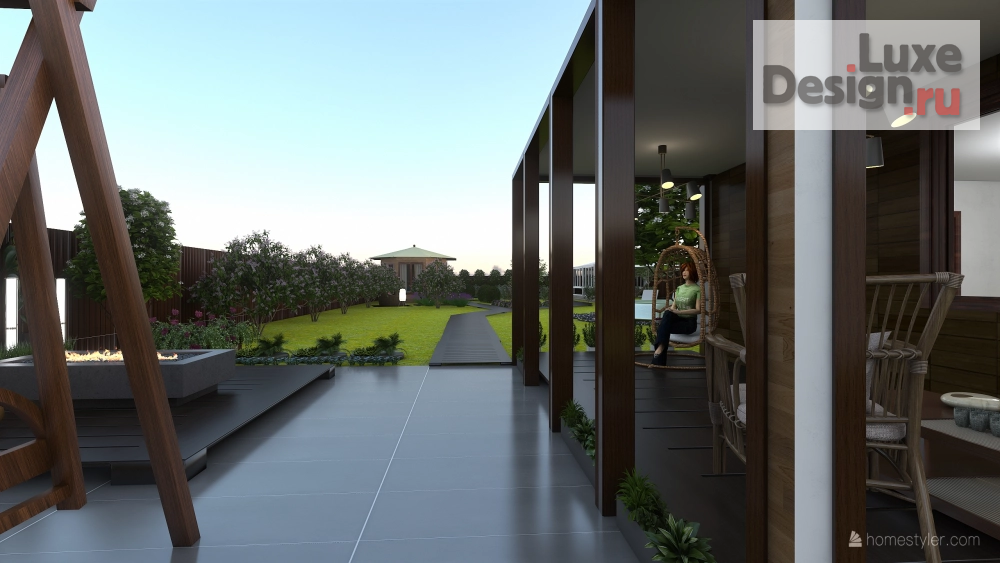 Ландшафтный дизайн "Ландшафтный дизайн участка загородного дома" (фото 37)