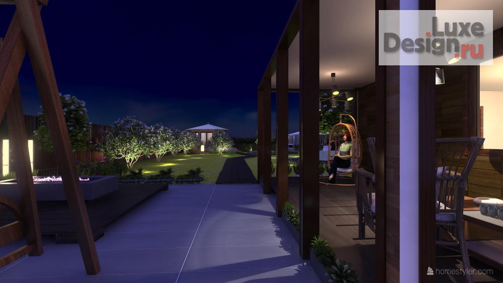 Ландшафтный дизайн "Ландшафтный дизайн участка загородного дома" (фото 36)