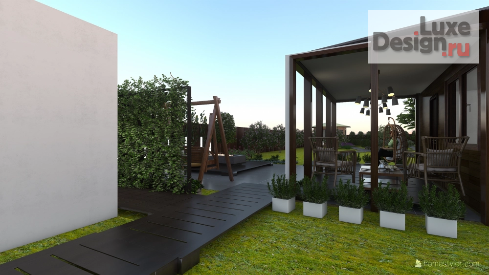 Ландшафтный дизайн "Ландшафтный дизайн участка загородного дома" (фото 34)