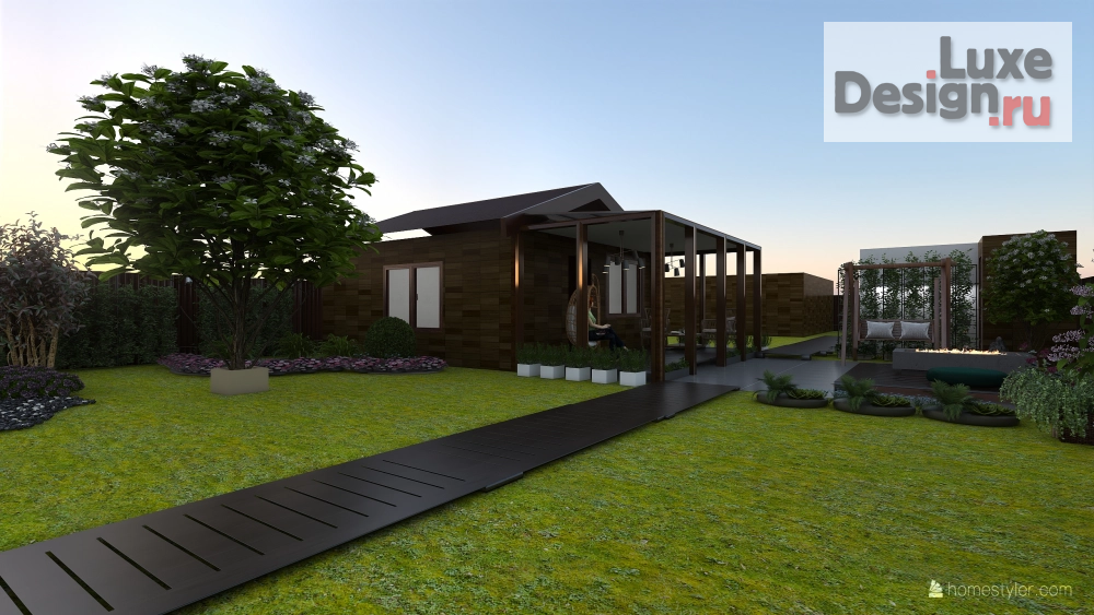 Ландшафтный дизайн "Ландшафтный дизайн участка загородного дома" (фото 30)